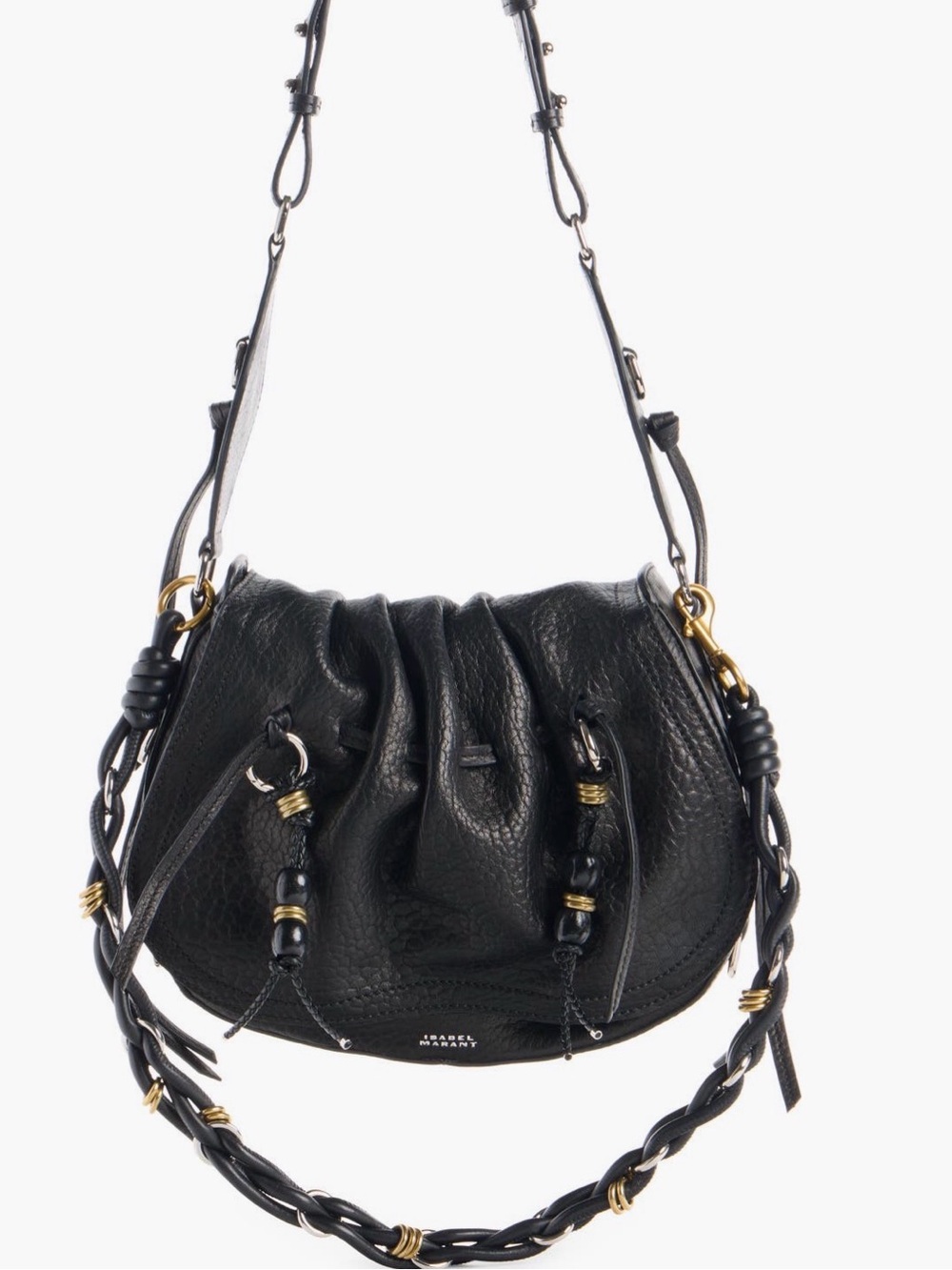 Isabel Marant bolton bubble leather shoulder bag